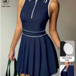 Cute Tennis Dress with Shorts